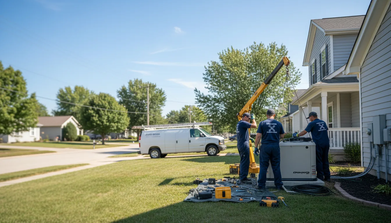Generator Installation in Sullivan, IL near me